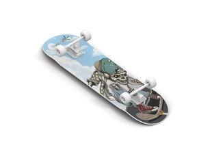 Muuwmi Skateboard skrituļdēlis, ABEC 5, Skull! цена и информация | Скейтборды | 220.lv