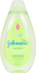 Bērnu šampūns Baby Camomila Johnson's (500 ml) cena un informācija | Šampūni | 220.lv