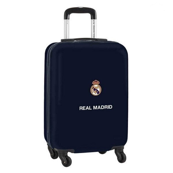Kabīnes koferis Real Madrid C.F. Tumši Zils 20'' cena un informācija | Koferi, ceļojumu somas | 220.lv