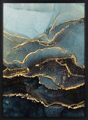 Холст. Дикие птицы и листья на восточной фреске 59,99 цена и информация | Картины | 220.lv