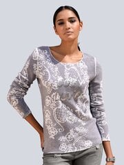 Кашемировый свитер женский Alba Moda 807-1710, серый цена и информация | Женские кофты | 220.lv