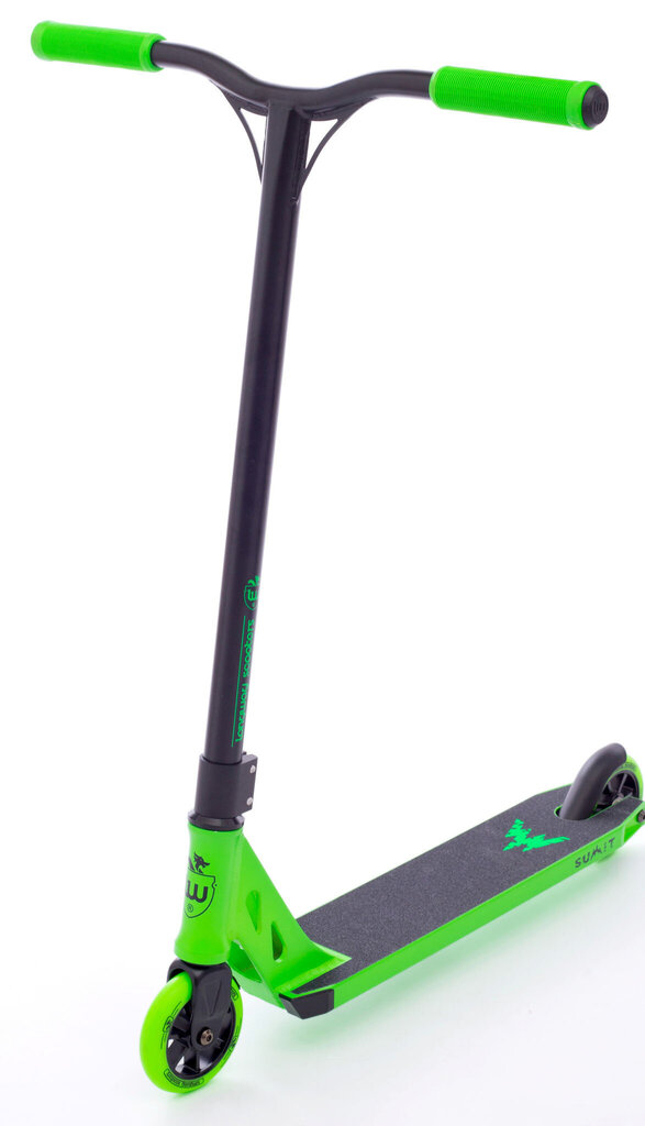 Longway Summit Pro Scooter melns/zaļš 110 cena un informācija | Skrejriteņi | 220.lv