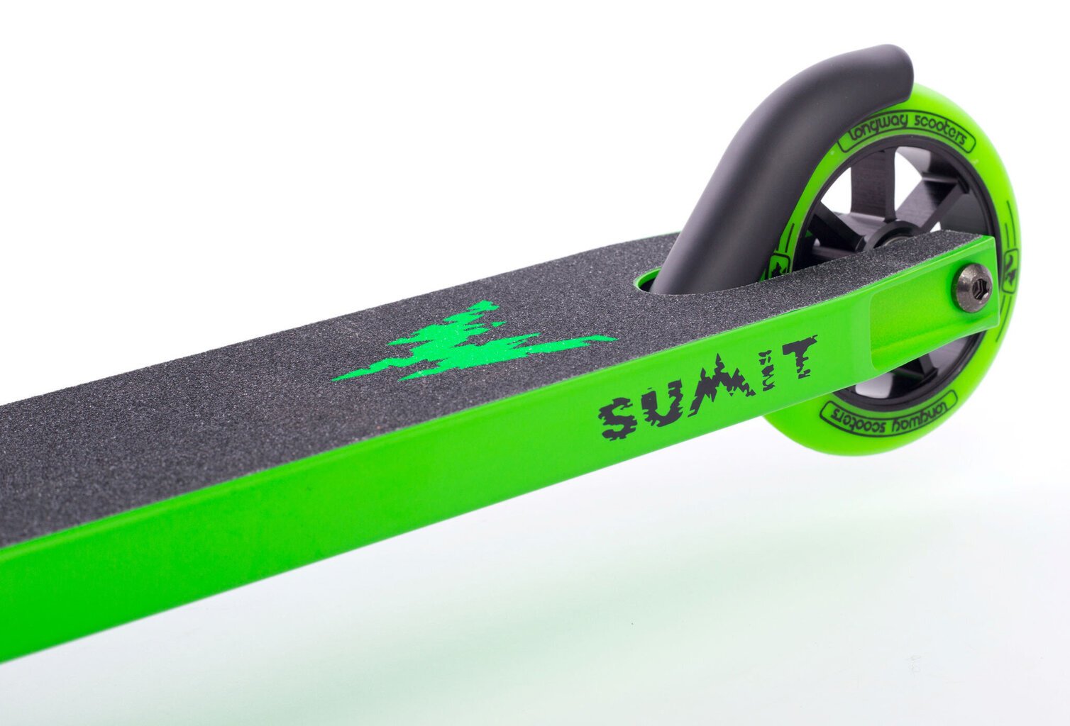 Longway Summit Pro Scooter melns/zaļš 110 цена и информация | Skrejriteņi | 220.lv