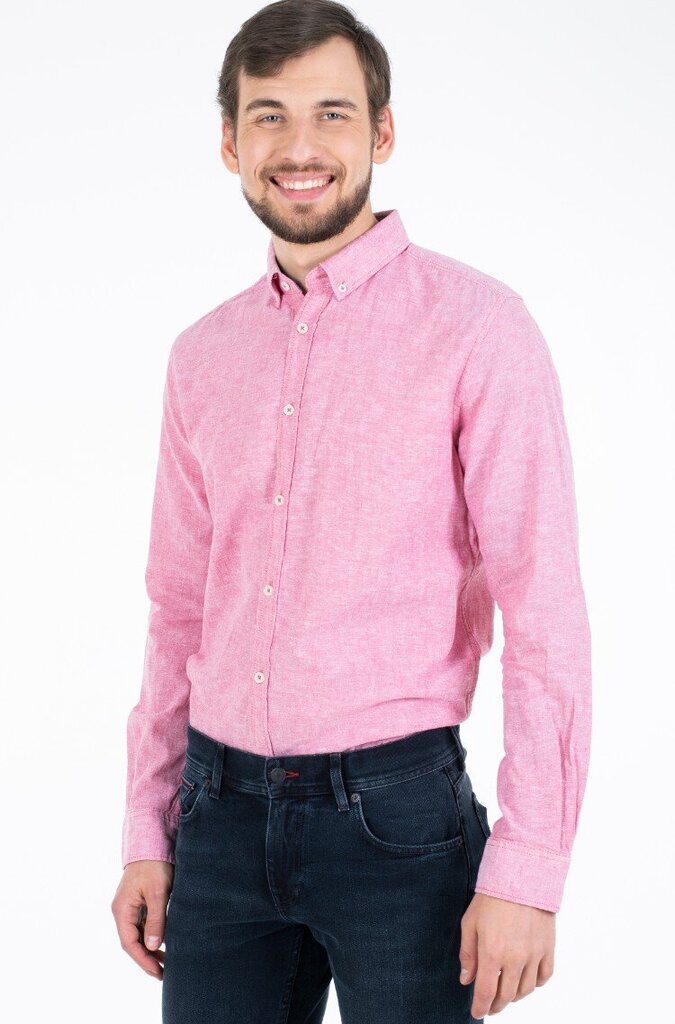 Krekls vīriešiem Tom Tailor, rozā cena un informācija | Vīriešu krekli | 220.lv