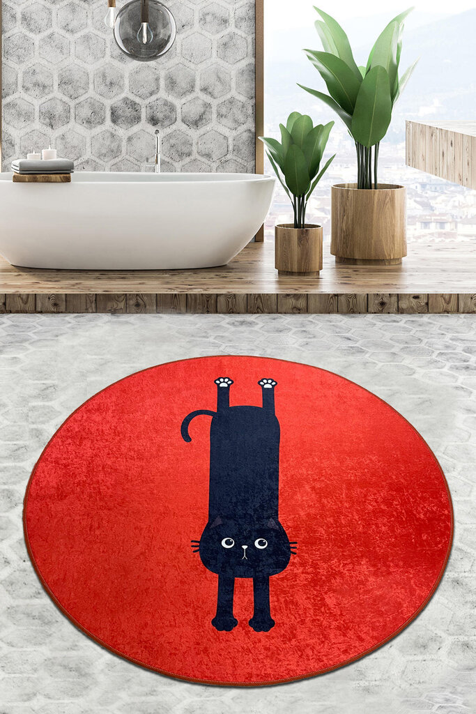 Asir vannas istabas paklājs Comfort, 100 cm cena un informācija | Vannas istabas aksesuāri | 220.lv