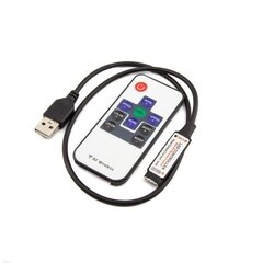 Контроллер 24 - USB mini RGB  цена и информация | Светодиодные ленты | 220.lv