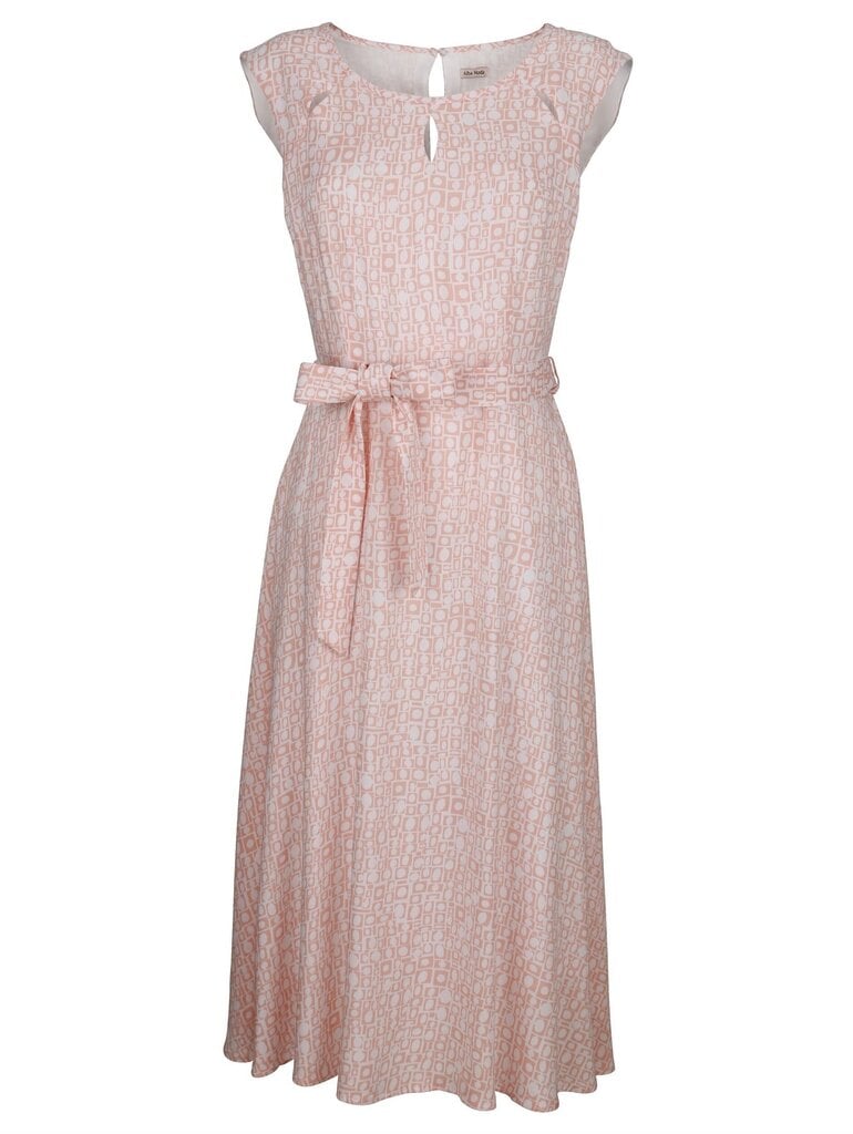 Sieviešu kleita Alba Moda 145-351, rozā cena un informācija | Kleitas | 220.lv