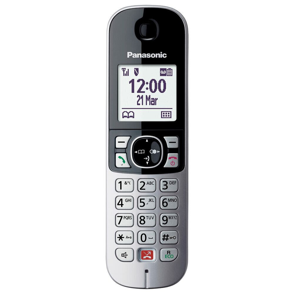 Panasonic KX-TGA685EXB, sudraba цена и информация | Stacionārie telefoni | 220.lv