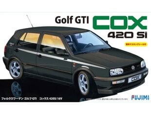 Fujimi - VW Golf GTI Cox 420 SI (with Window Frame Masking Seal), 1/24, 12618 цена и информация | Конструкторы и кубики | 220.lv