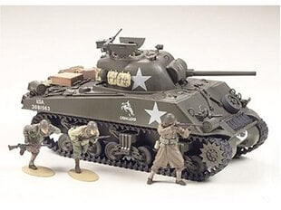 Tamiya - U.S. Medium Tank M4A3 Sherman 75mm Gun, 1/35, 35250 cena un informācija | Konstruktori | 220.lv