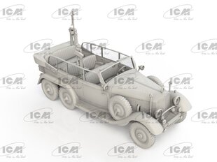 ICM - Type G4 Partisanenwagen with MG 34, 1/72, 72473 цена и информация | Kонструкторы | 220.lv