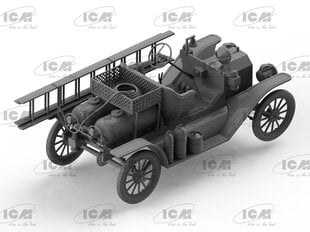 ICM - Ford T 1914 Fire Truck with Crew, 1/35, 35606 цена и информация | Конструкторы и кубики | 220.lv
