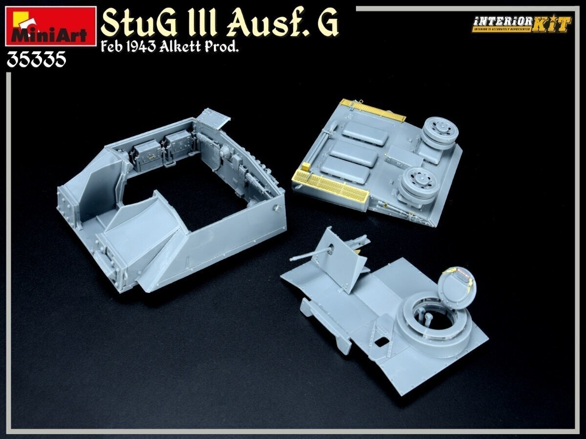 Miniart - StuG III Ausf. G Feb 1943 Alkett Prod. - Interior Kit, 1/35, 35335 cena un informācija | Konstruktori | 220.lv