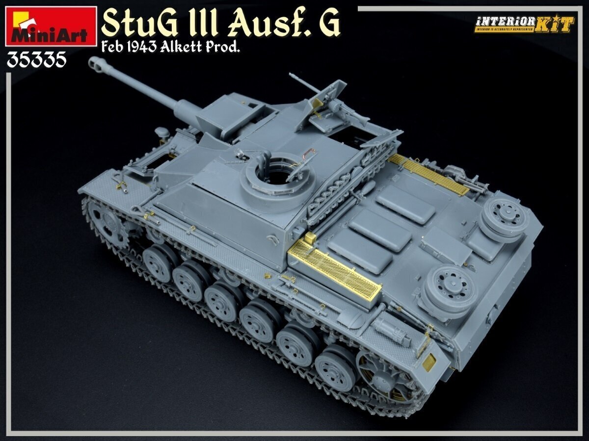 Miniart - StuG III Ausf. G Feb 1943 Alkett Prod. - Interior Kit, 1/35, 35335 cena un informācija | Konstruktori | 220.lv