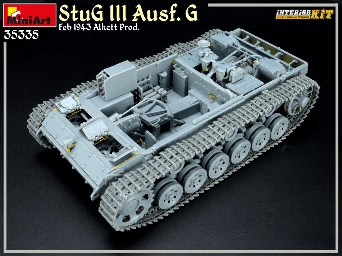 Miniart - StuG III Ausf. G Feb 1943 Alkett Prod. - Interior Kit, 1/35, 35335 cena un informācija | Konstruktori | 220.lv