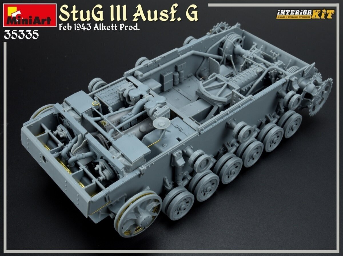 Miniart - StuG III Ausf. G Feb 1943 Alkett Prod. - Interior Kit, 1/35, 35335 cena un informācija | Konstruktori | 220.lv