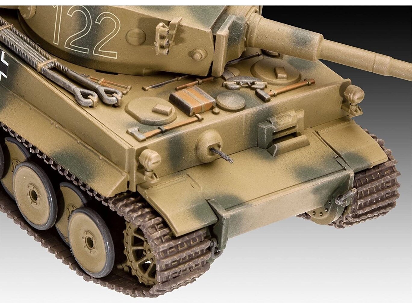 Revell - PzKpfw VI Ausf. H Tiger, 1/72 03262 цена и информация | Konstruktori | 220.lv