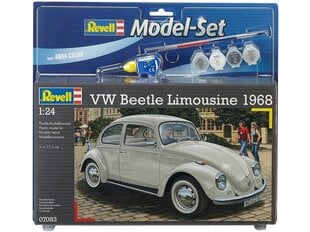 Сборная пластиковая модель Revell - VW Beetle Limousine 1968 подарочный набор, 1/24, 67083 цена и информация | Конструкторы и кубики | 220.lv