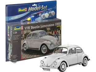 Сборная пластиковая модель Revell - VW Beetle Limousine 1968 подарочный набор, 1/24, 67083 цена и информация | Конструкторы и кубики | 220.lv