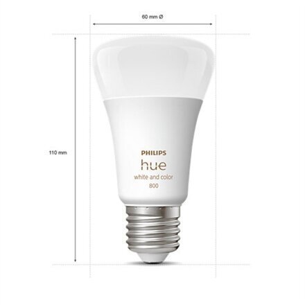 Philips spuldze Hue White and Color, 4 gab cena un informācija | Spuldzes | 220.lv