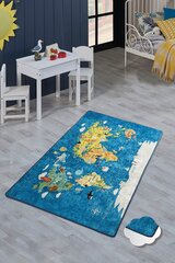 Paklājs World Map, 140x190 cm cena un informācija | Paklāji | 220.lv