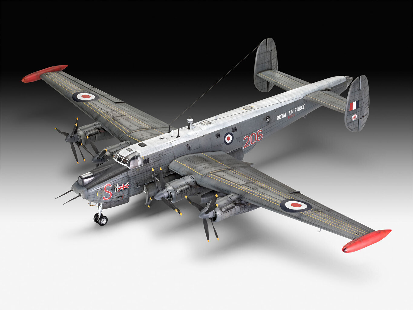 Revell - Avro Shackleton Mk.3, 1/72, 03873 cena un informācija | Konstruktori | 220.lv