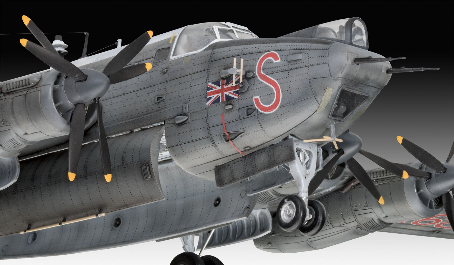 Revell - Avro Shackleton Mk.3, 1/72, 03873 cena un informācija | Konstruktori | 220.lv