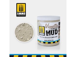 Sausās smiltis modelēšanai AMMO MIG - ARID DRY GROUND, 100ml. AMIG2150 cena un informācija | Modelēšanas un zīmēšanas piederumi | 220.lv