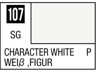 Краска Mr.Hobby - Mr.Color C-107 Character White, 10ml цена и информация | Принадлежности для рисования, лепки | 220.lv