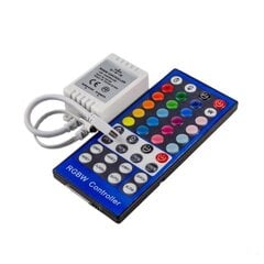 Контроллер RGB W IR 37, 44 keys цена и информация | Светодиодные ленты | 220.lv