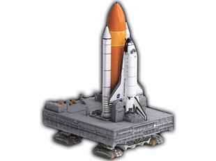 Сборная пластиковая модель Dragon - Space Shuttle with Crawler Transporter Launching Pad, 1/400, 11023 цена и информация | Конструкторы и кубики | 220.lv