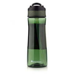 Бутылка для воды Sports Meteor 670 мл, зеленая цена и информация | Фляги для воды | 220.lv