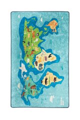 Детский ковер Map, 140x190 см цена и информация | Ковры | 220.lv