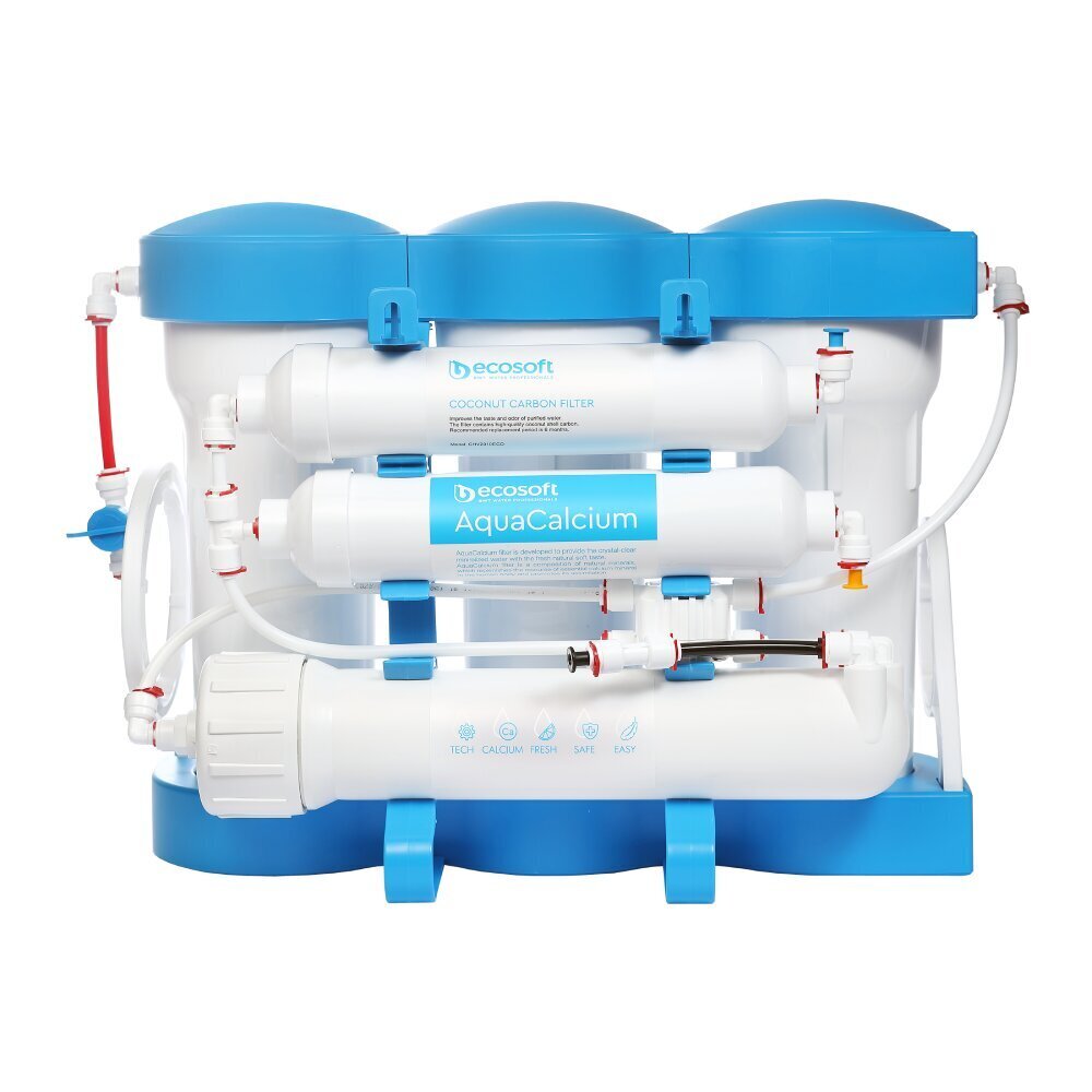 Ecosoft reversās osmozes dzeršanas filtrs PURE AquaCalcium. MO675MACPUREECO  cena | 220.lv