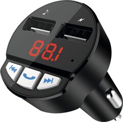 Technisat BT3 автомобильный FM-модулятор, черный цена и информация | FM Модуляторы | 220.lv