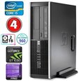 HP 8100 Elite SFF i5-750 4GB 960SSD+2TB GT1030 2GB DVD WIN10Pro [refurbished]