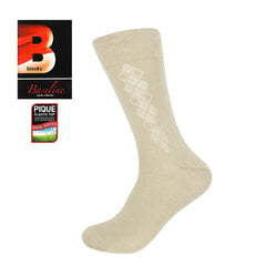 Мужские классические носки Bisoks 12274 l.beige 41-42 цена и информация | Мужские носки | 220.lv