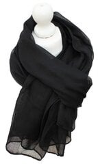 Тонкий однотонный шарф, черный цена и информация | <p>Тапочки женские</p>
 | 220.lv