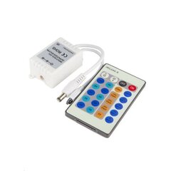 IR 24 KEYS 1 kanāla dimmers (rotācija) - 10 cena un informācija | LED lentes | 220.lv