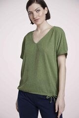 T-krekls sievietēm Tom Tailor, zaļš цена и информация | Женские футболки | 220.lv
