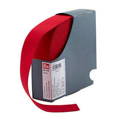 Elastīga lente Prym, 38 mm, 10 m, sarkana cena un informācija | Šūšanas piederumi | 220.lv