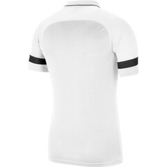 Мужская спортивная рубашка-поло Nike Polo Dry Academy 21 M CW6104 100, белая цена и информация | Мужская спортивная одежда | 220.lv