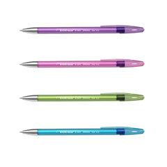 Gēla pildspalva zila ErichKrause R-301 Spring Gel Stick 0.5, 12 gab. iepakojumā цена и информация | Письменные принадлежности | 220.lv