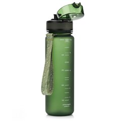 Бутылка Sports Meteor, 650 мл, темно-зеленая цена и информация | Бутылки для воды | 220.lv
