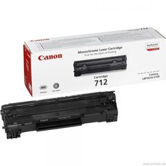 Canon 712 CRG-712 1870B002 TONER melns - cena un informācija | Kārtridži lāzerprinteriem | 220.lv