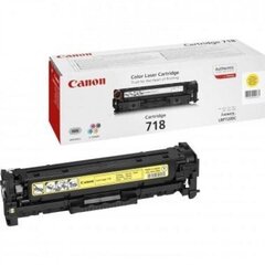 Canon 718 2659B002 TONER Y - cena un informācija | Kārtridži lāzerprinteriem | 220.lv