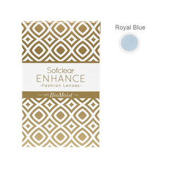 Krāsainās kontaktlēcas, Sofclear Enhance Royal Blue cena un informācija | Kontaktlēcas | 220.lv