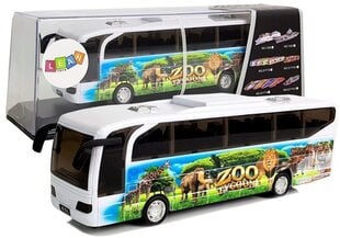 Игрушечный автобус Zoo Tycoon, белый цена и информация | Игрушки для мальчиков | 220.lv