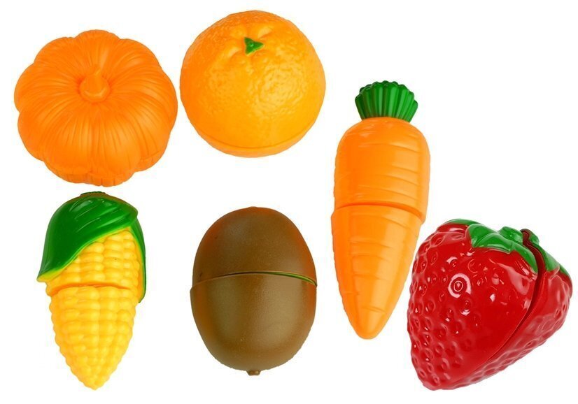 Dārzeņu un augļu komplekts ar blenderi cena un informācija | Rotaļlietas meitenēm | 220.lv