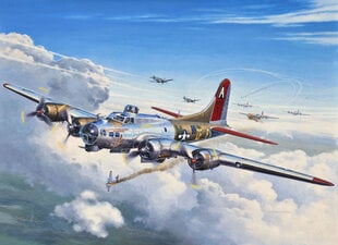 Plastmasas saliekamais modelis B-17 Flying Fortress 1:72 цена и информация | Конструкторы и кубики | 220.lv